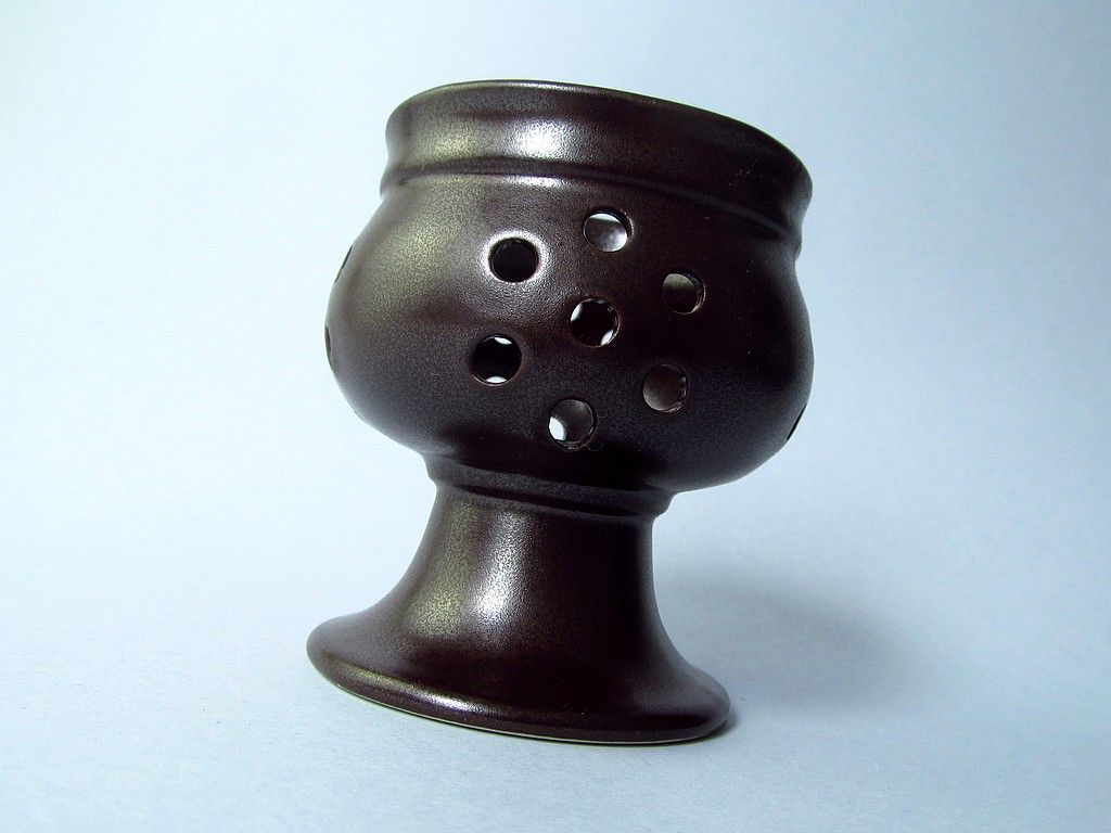 vitage skandynawski design ceramiczny świecznik