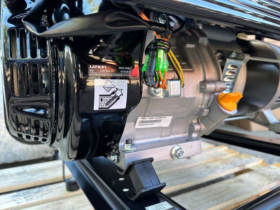 Генератор Loncin 6500 DC (AVR) - 5,5 кВт, мідь, доставка, самовивіз