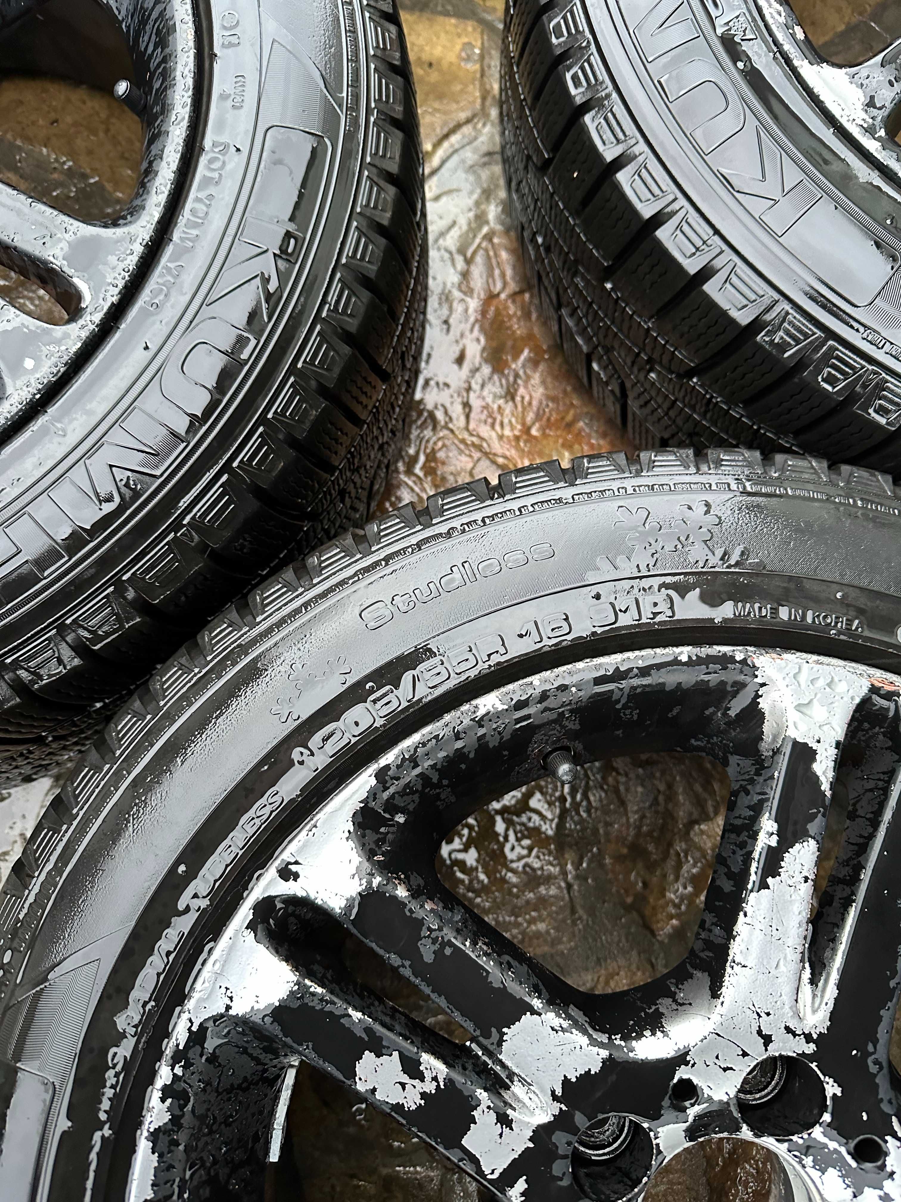 Диски шини Комплект R16 mercedes 205/55R16 5x112 W210 W203 W211