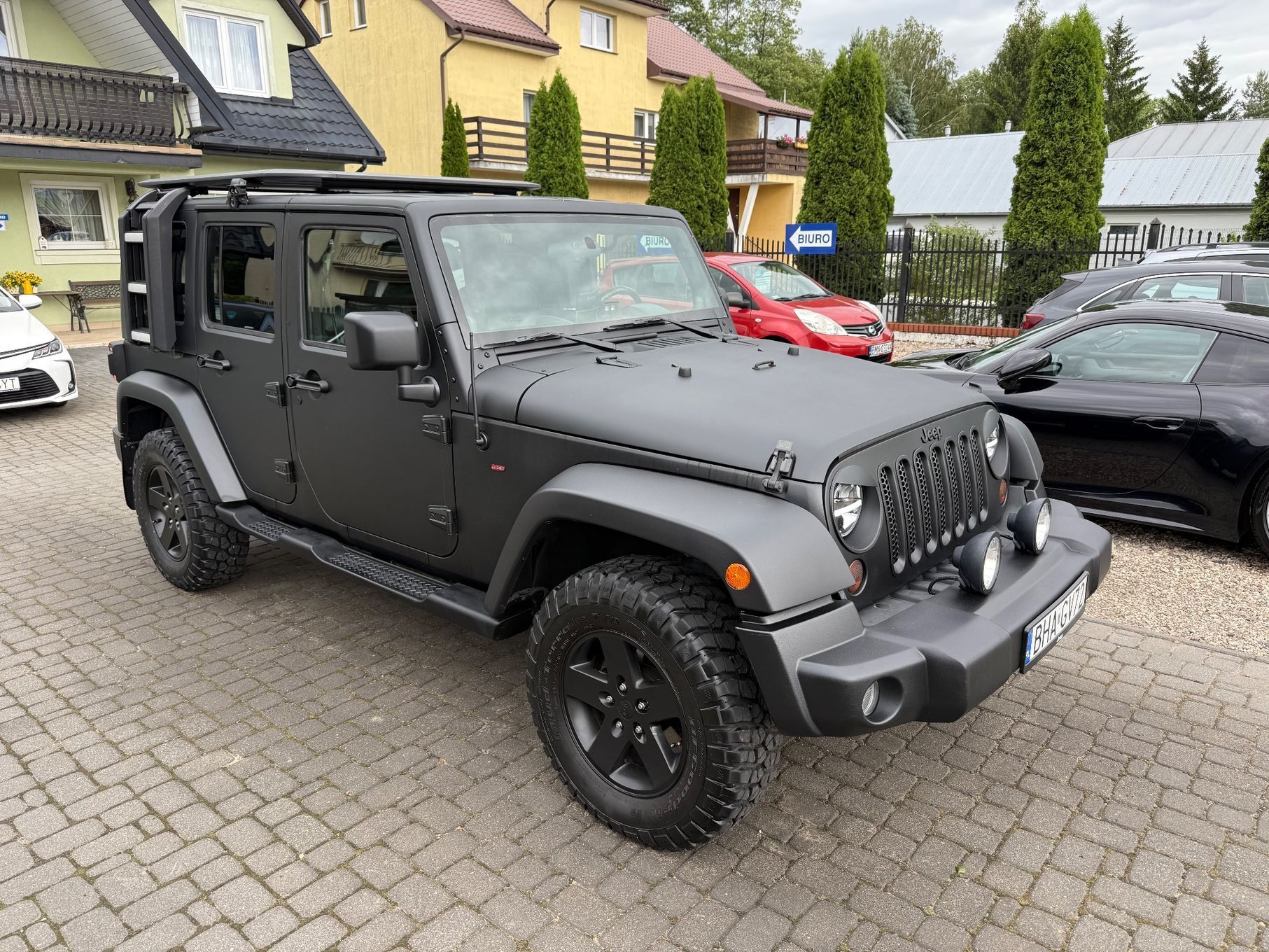 Jeep Wrangler m.2010r. Czarny Mat Automat 4x4 Bogata Wersja Zadbany