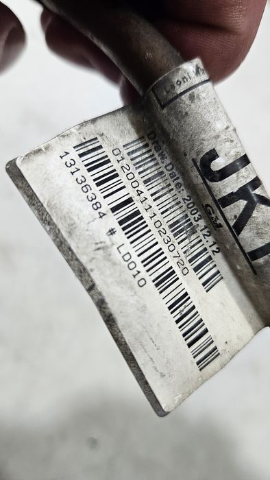 Przewód kabel akumulatora klema opel astra h