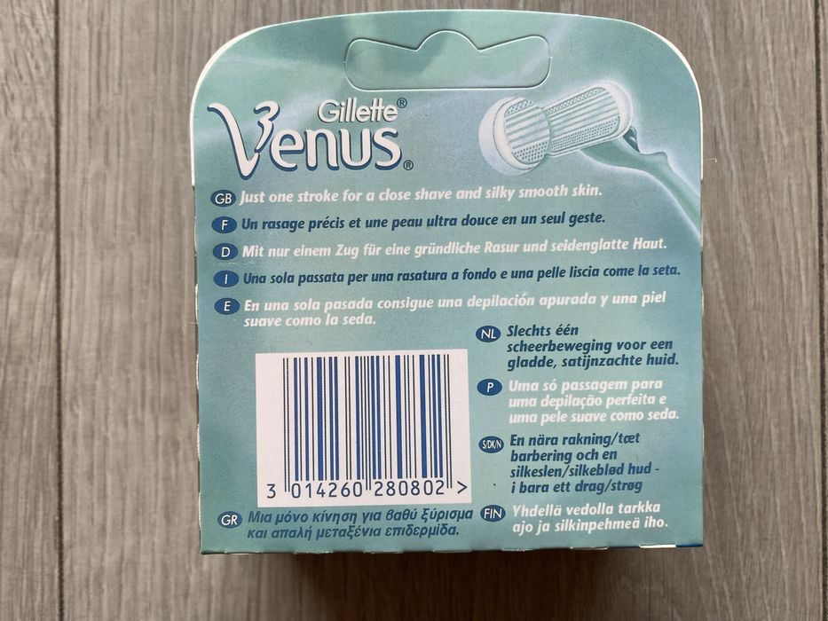 8x Nowe wkłady zapasy do maszynki Gillette Venus. Okazja