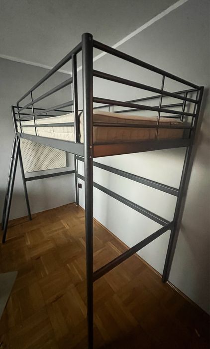 Łóżko pietrowe SVARTA ikea 90x200