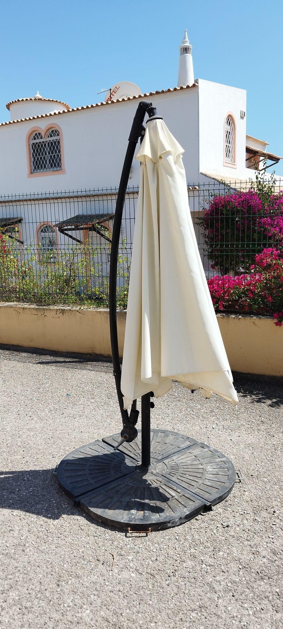 Guarda sol 3x3 com base