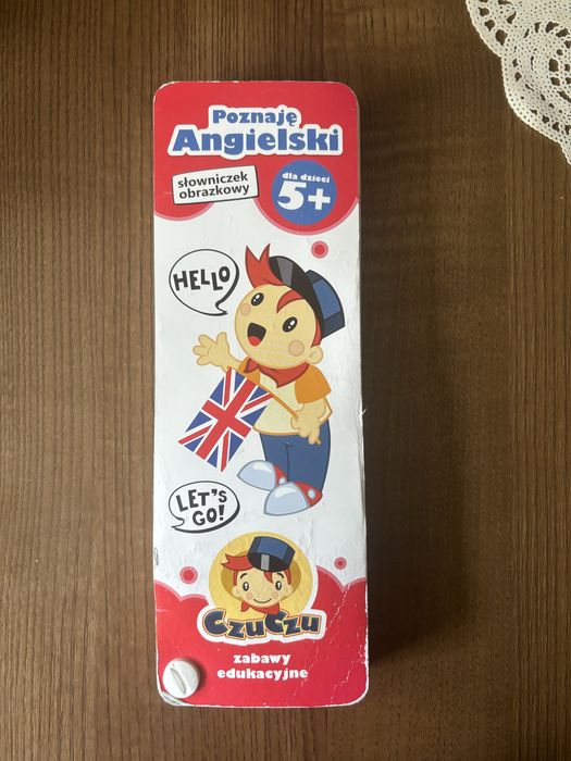 język angielski słowniczek obrazkowy 5+