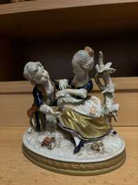Figurka porcelanowa unterweissbach bavaria mezczyzna i kobieta