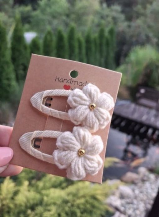 Spinki do włosów handmade