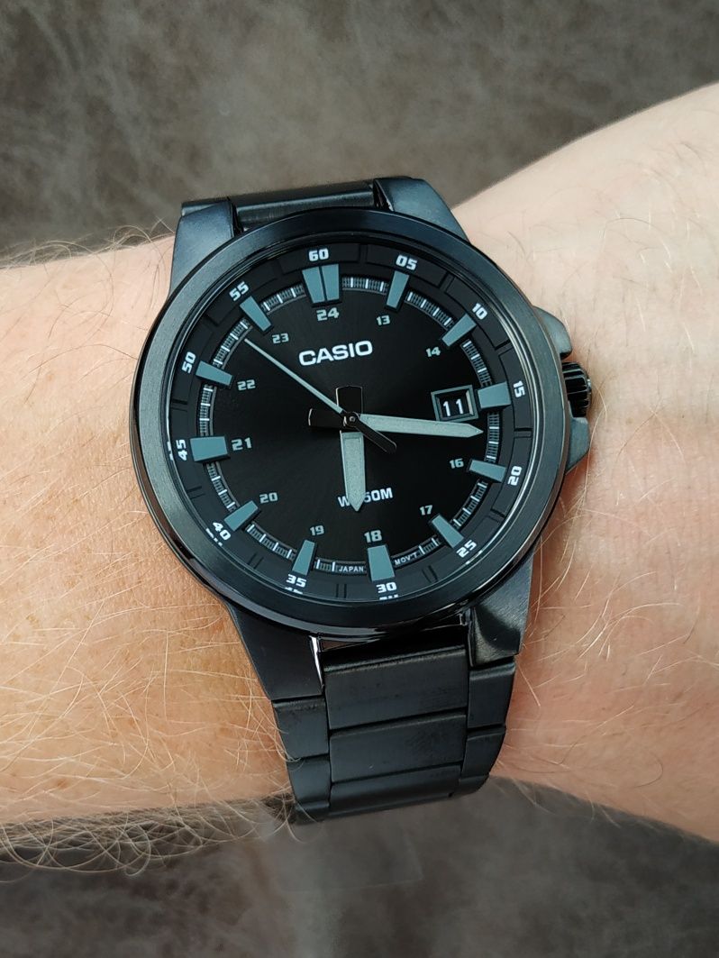 Годинник чоловічий Casio MTP-E173B-1 Оригинал Гарантия Часы мужские