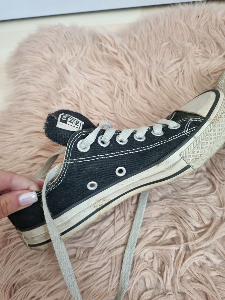 Trampki converse niskie czarne