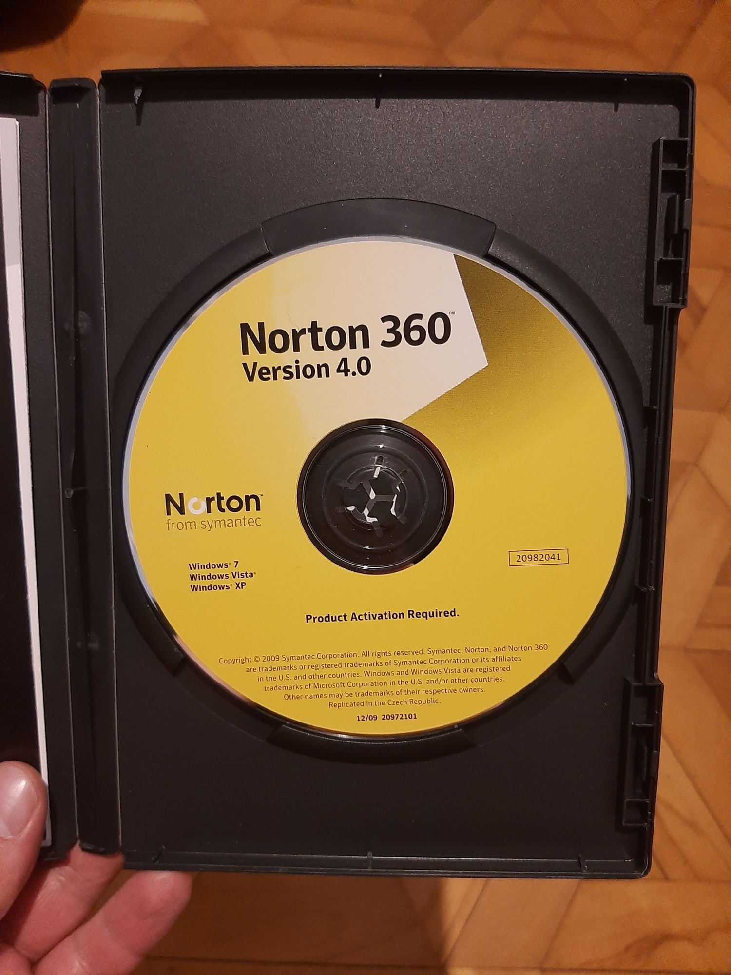 Диск антивирус Norton 360