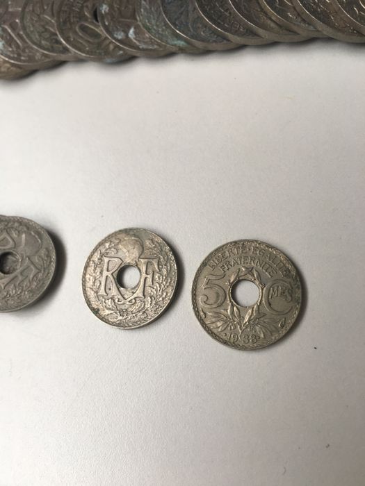 Moedas francesas antigas