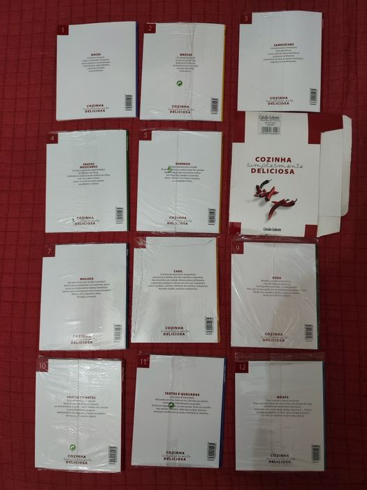 Livrinhos " Cozinha simplesmente deliciosa" do Círculo de Leitores
