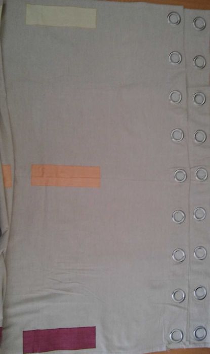 Par de Cortinados Opaco Bege - 145x230cm