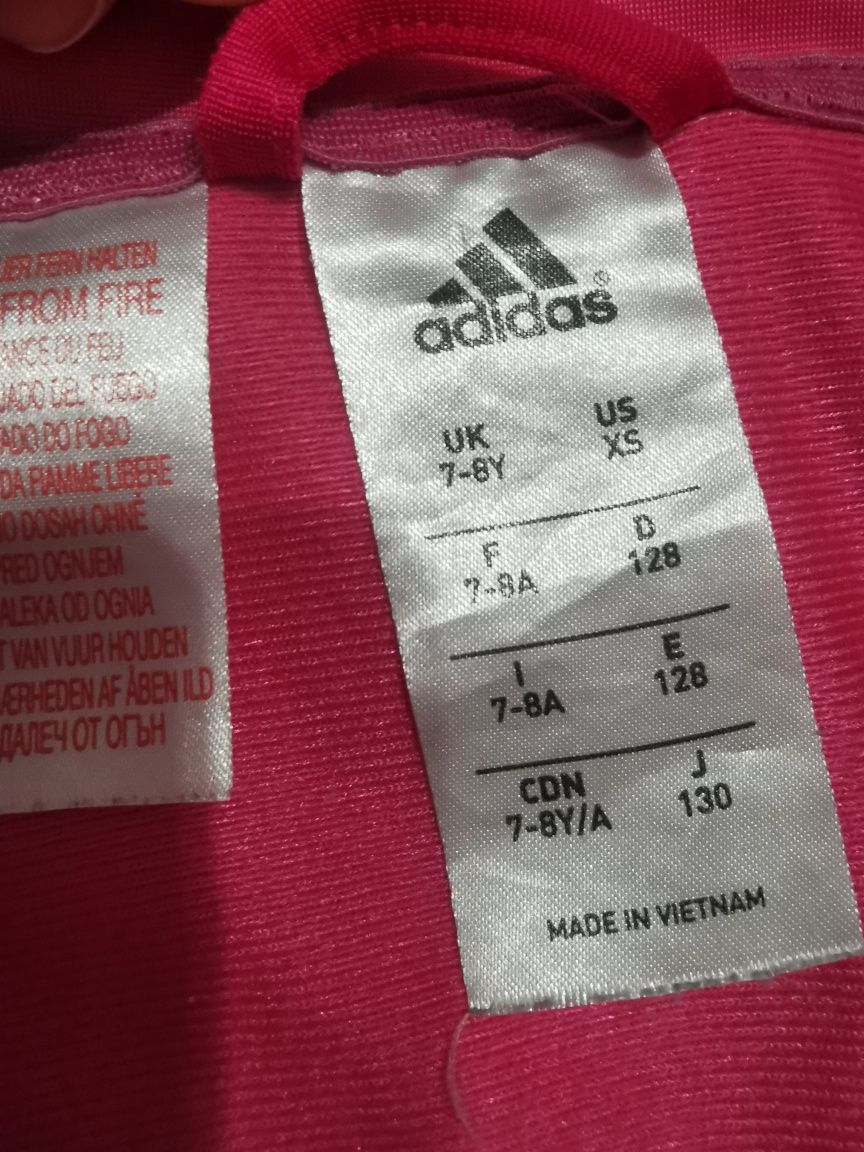 Bluza Adidas 122 dziewczęca