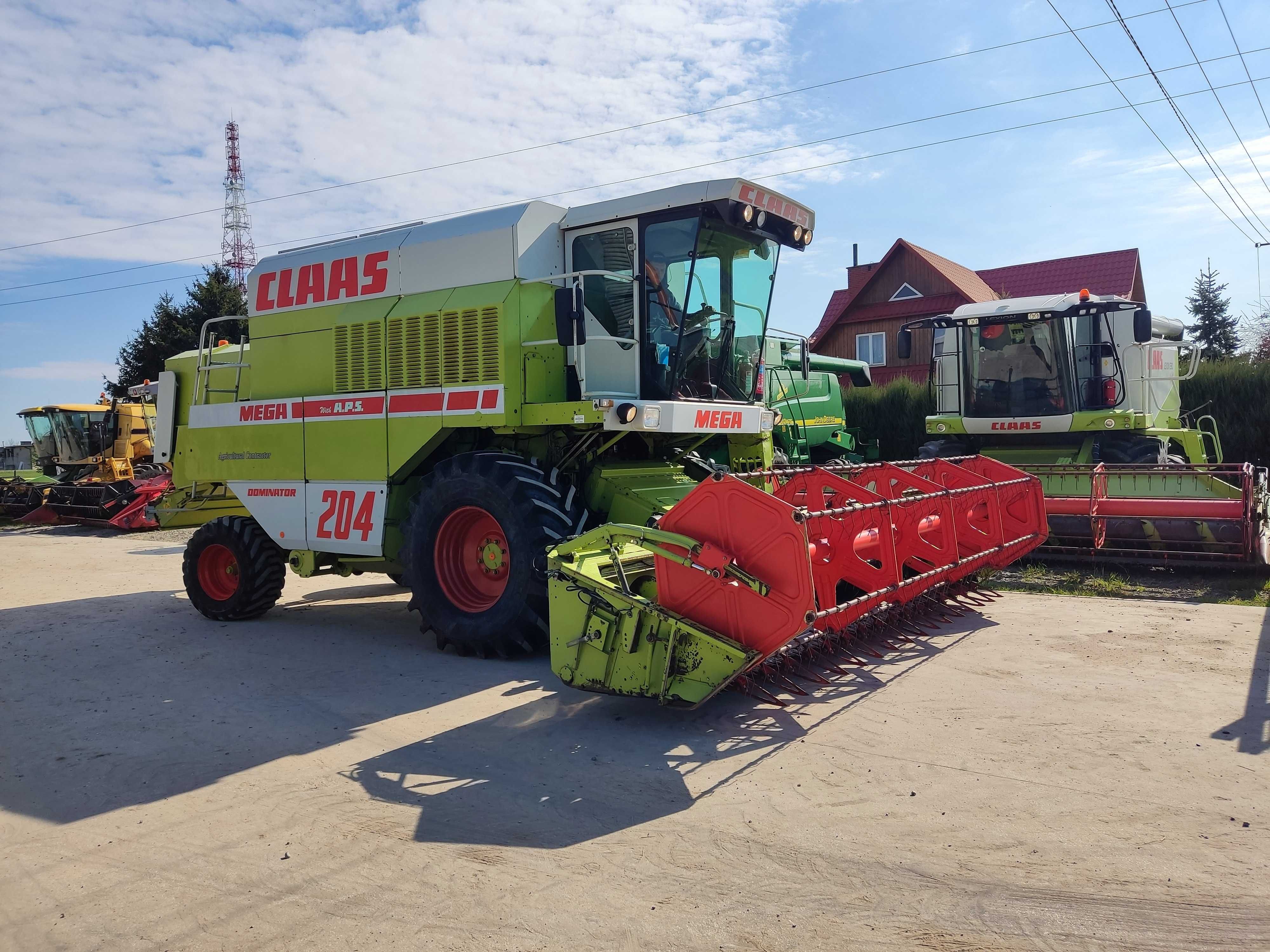 Kombajn zbożowy Claas Mega 204, Mercedes, bardzo ładny, APS