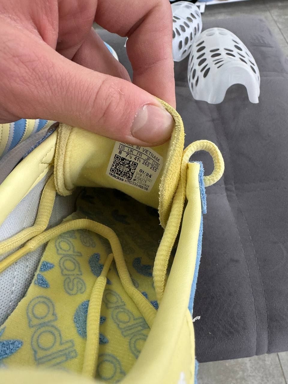 ОРИГІНАЛ 100% Кросівки Adidas Handball Spezial Semit Light Blue IG6276