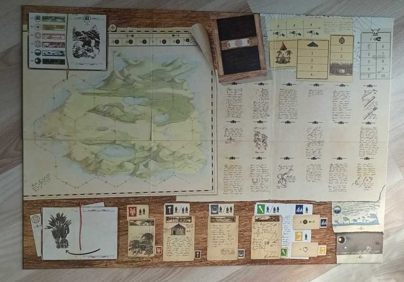 Gra planszowa Robinson Crusoe Przygoda na przeklętej wyspie, gratis