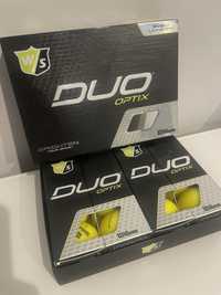 Piłki Golfowe Wilson Duo Optix Yellow Matte