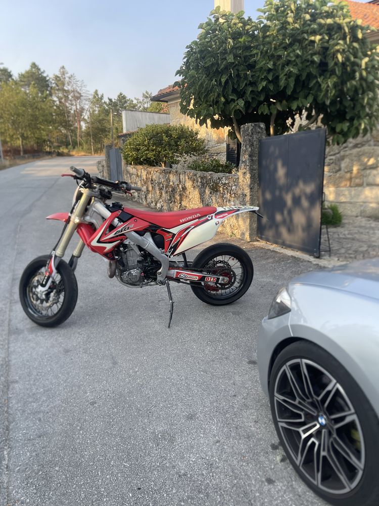 Honda CRF 450r 2009 supermotard matriculada