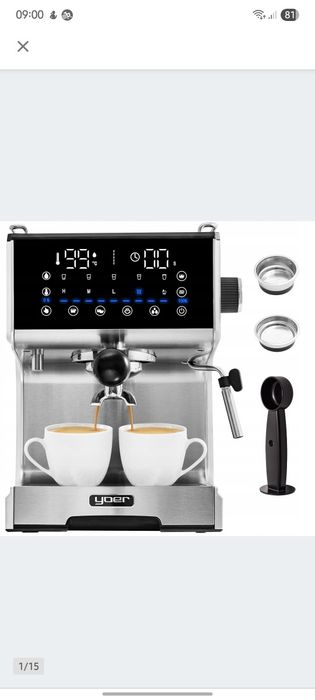 Ekspres kolbowy Yoer