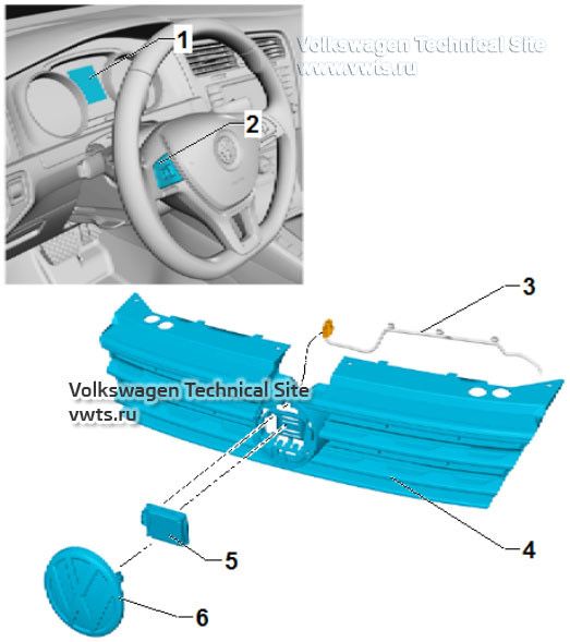 Адаптивный круиз контроль для VW Tiguan