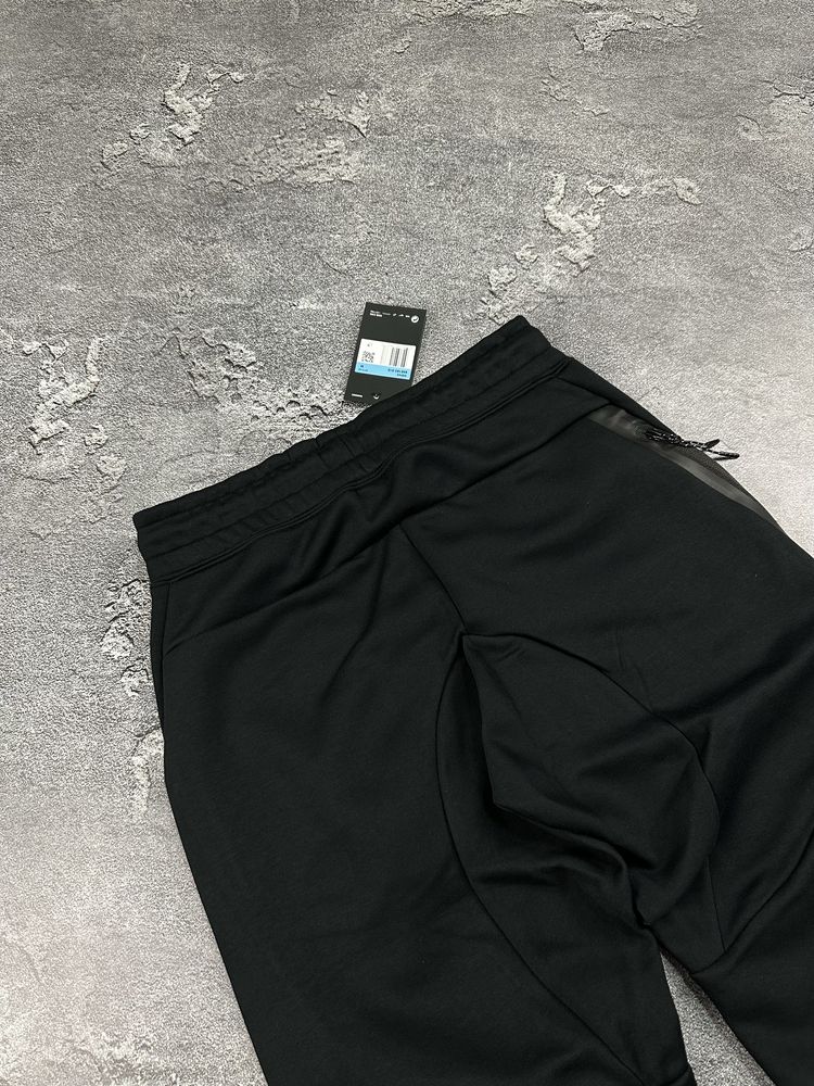 Штаны найк Теч флис Nike tech fleece НОВЫЕ черные