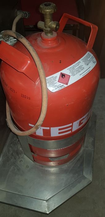 Газовий гриль плита  работает от балона