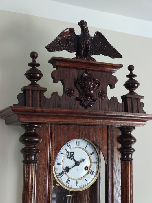 Zegar(y) Wiszący Gustaw Becker. Po Renowacji