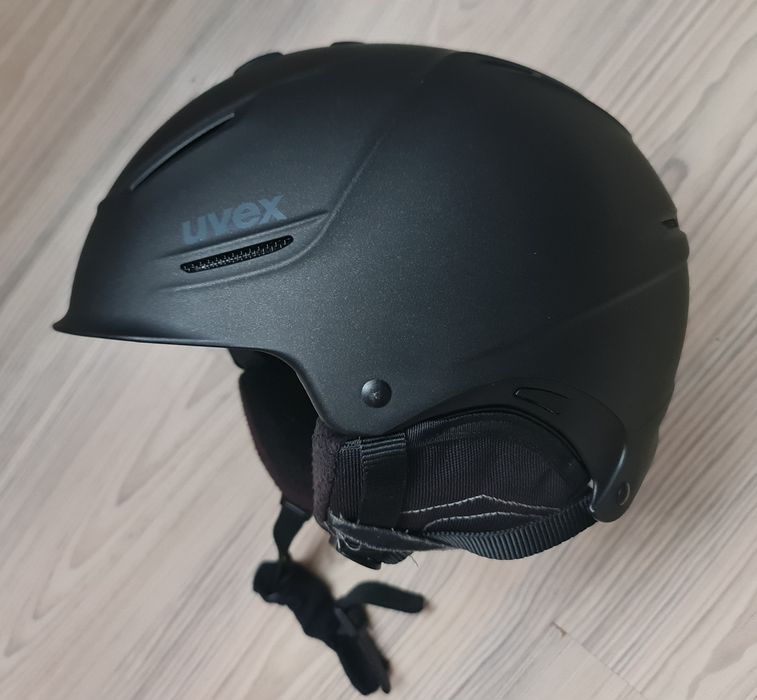 Kask narciarski Uvex p1us czarny mat, rozmiar 59-62