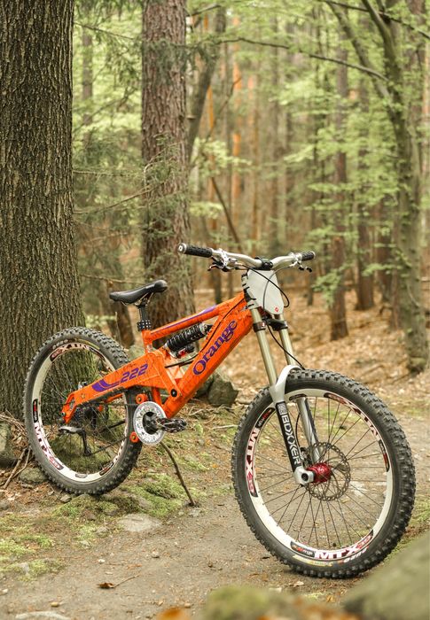 Rower retro DH FR ORANGE 222 + Rock Shox Boxxer