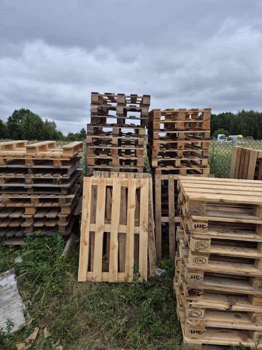 Palety drewniane, przemysłowe 110x130, 100x100, 95x95, euro