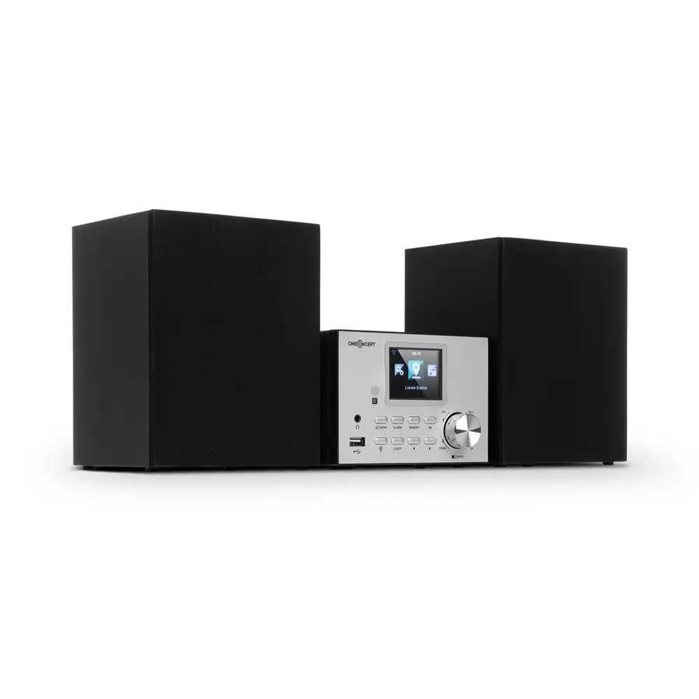 Интернет радио музыкальный центр OneConcept Streamo BT USB Wi-Fi CD