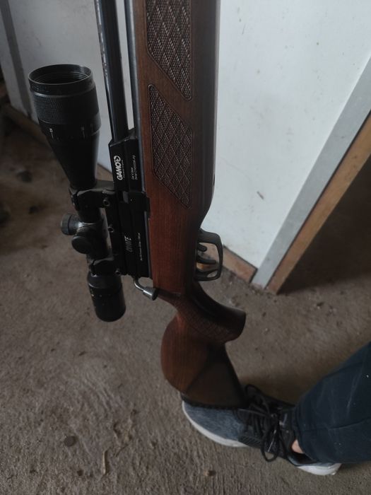 Gamo coyote 4.5mm 320 bar mira e silenciador