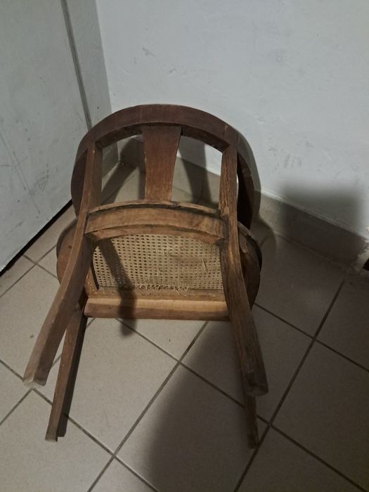 Fotel,krzesło przedwojenne oryginale nie malowane do  renowacji