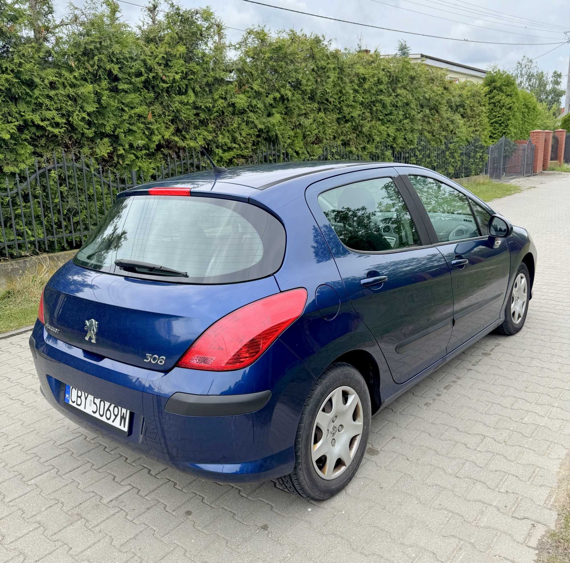 Peugeot 308 1.6HDI klimatyzacja grzane fotele tempomat nowe opony