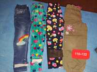 Spodnie dla dziewczynki 110
