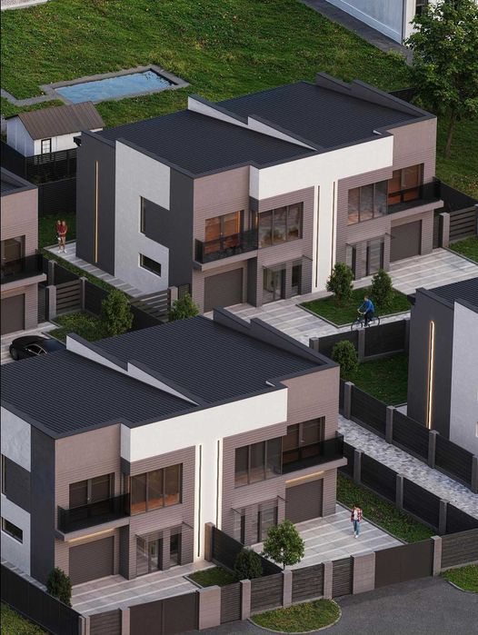Продаж дуплекс, будинок, півособняк 130м2; 2,5сот. Драгомирчани, місто