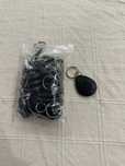 Czarne breloki chip RFID 125khz TK4100 tylko do odczytu 20 sztuk
