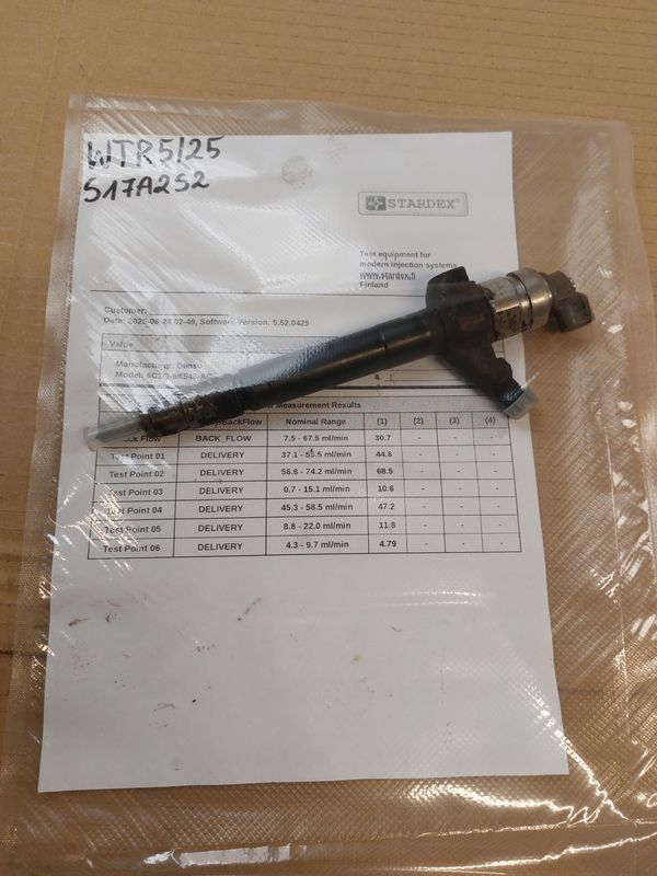 Wtryskiwacz Ford 2.2tdci Denso 6c1q-9k546-ac Wydruk