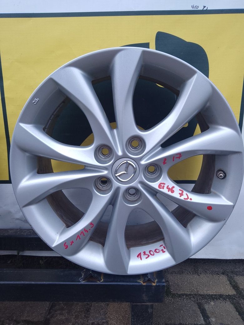 Felgi aluminiowe 5x114.3 R17 ET46 7J MAZDA KIA TOYOTA HONDA HYUNDAI