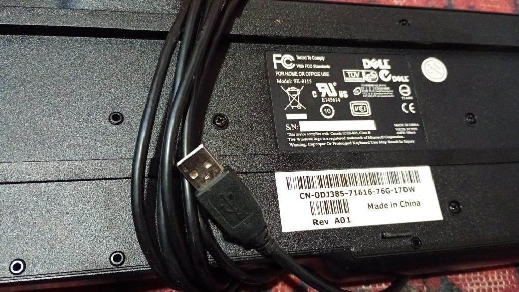 Оригінальна клавіатура Dell,(usb)