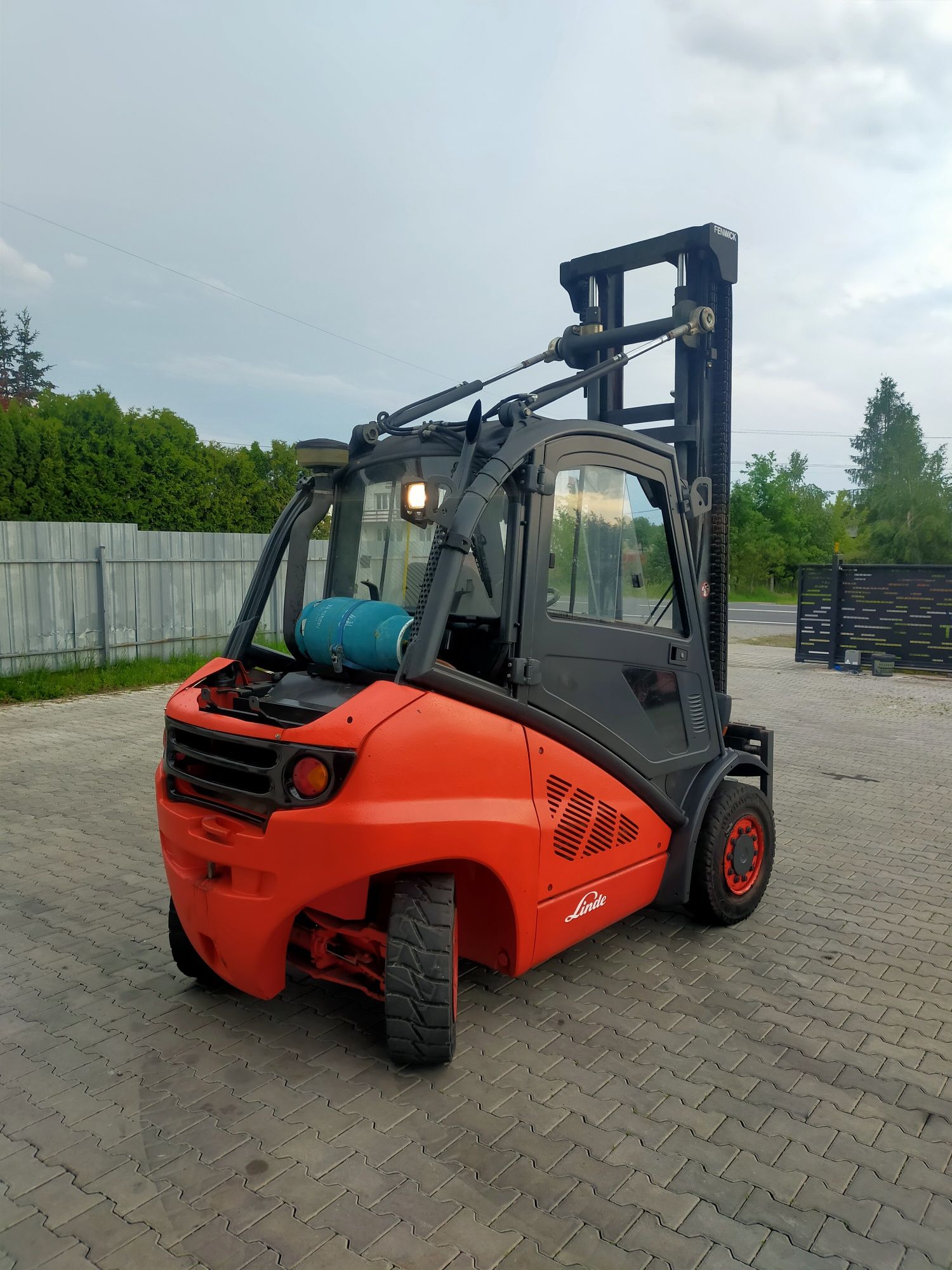 Wózek widłowy 4t Linde h40 h45 h50