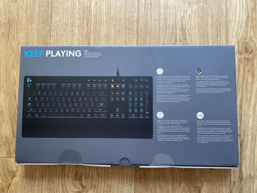 Klawiatura gamingowa Logitech G213 Prodigy