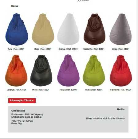 Novo - Puff Poltrona Seria Alpha 110cm