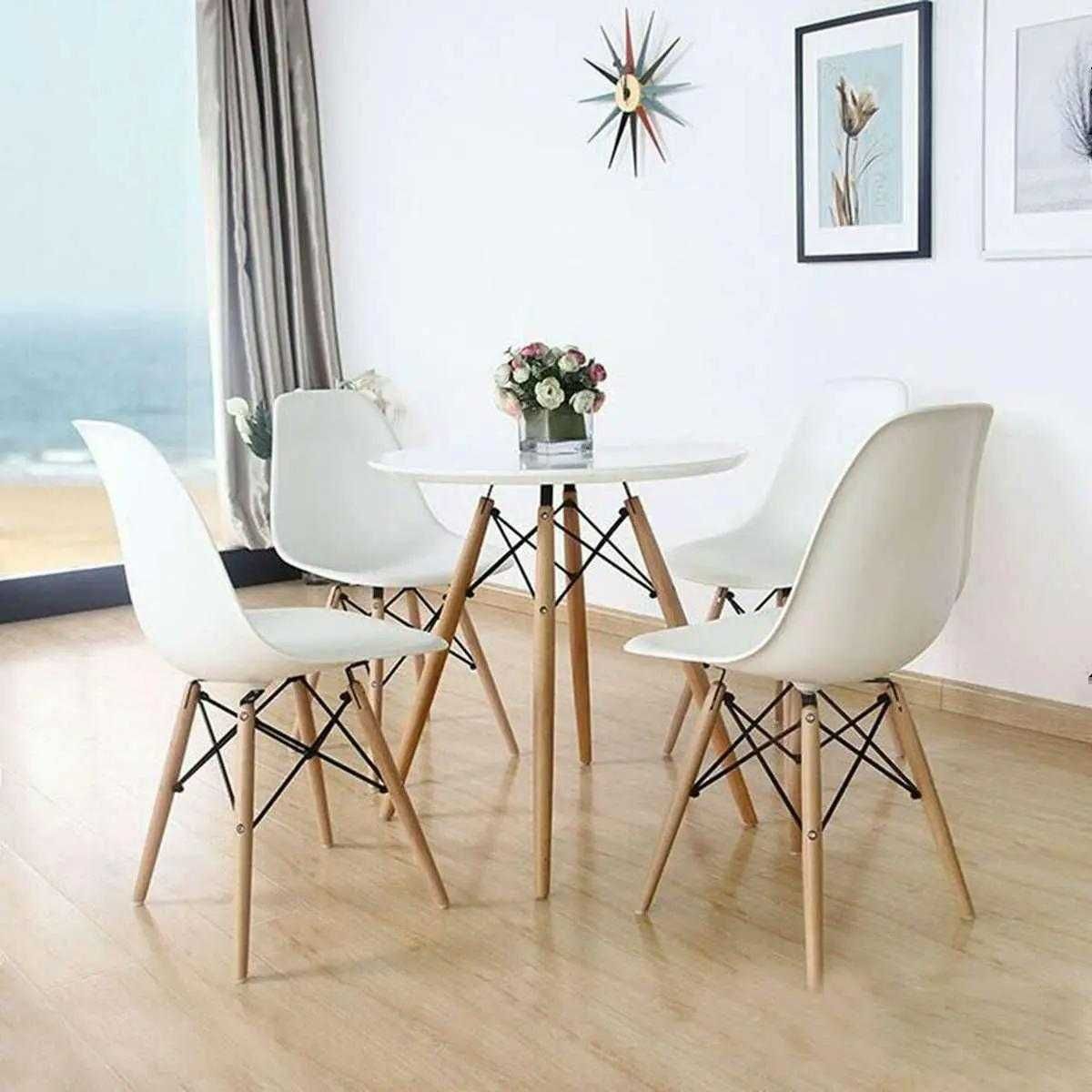Новые кухонные стулья Classic белый стул для кухни/Кресло с ножками