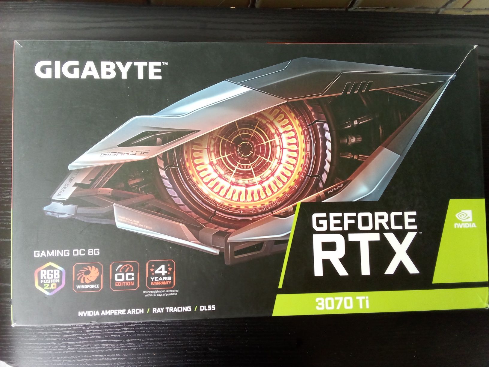 Видеокарта GIGABYTE GeForce RTX 3070 Ti GAMING OC 8G