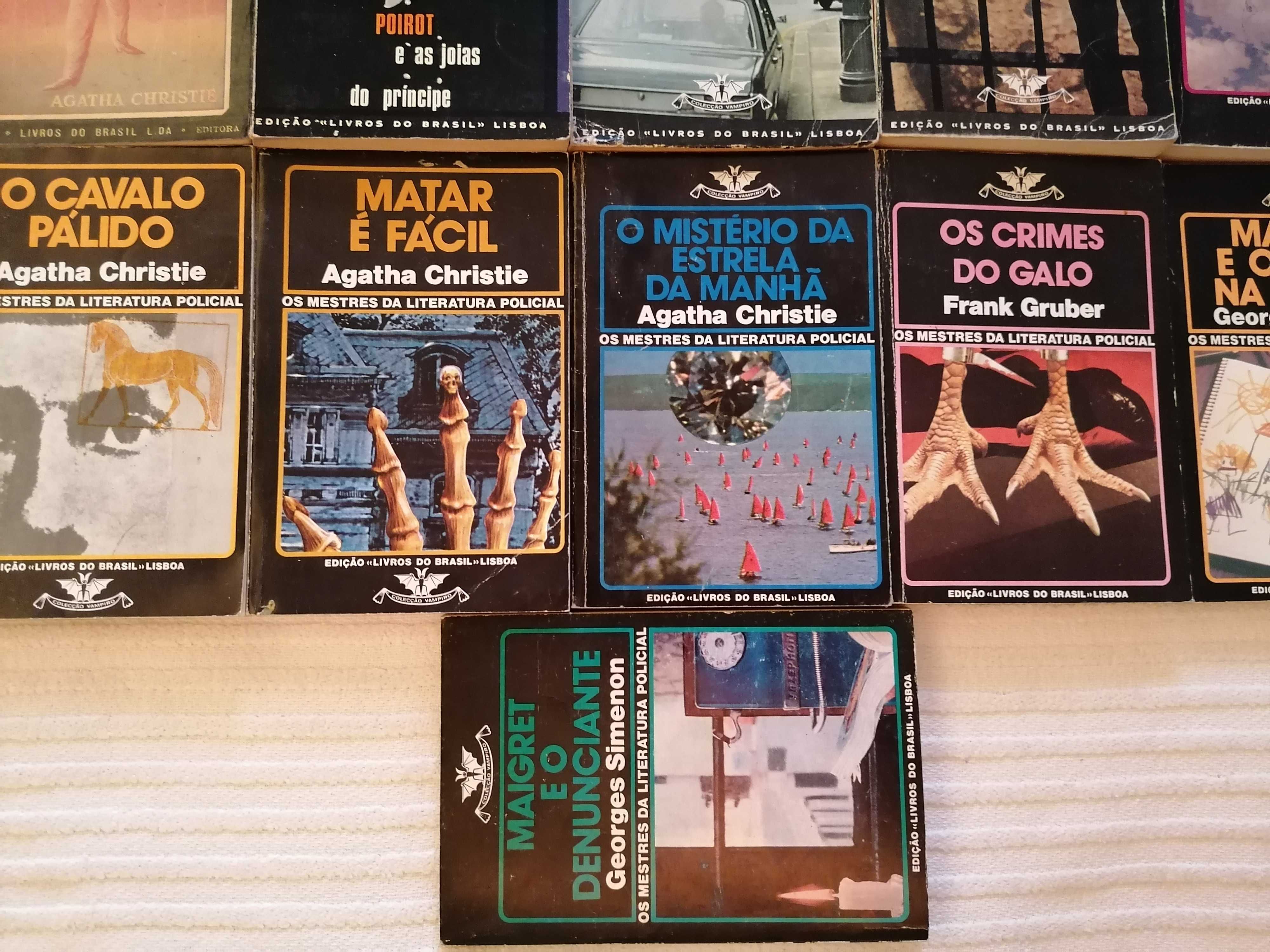 11 livros Coleção Vampiro, editora Livros do Brasil (43-492)