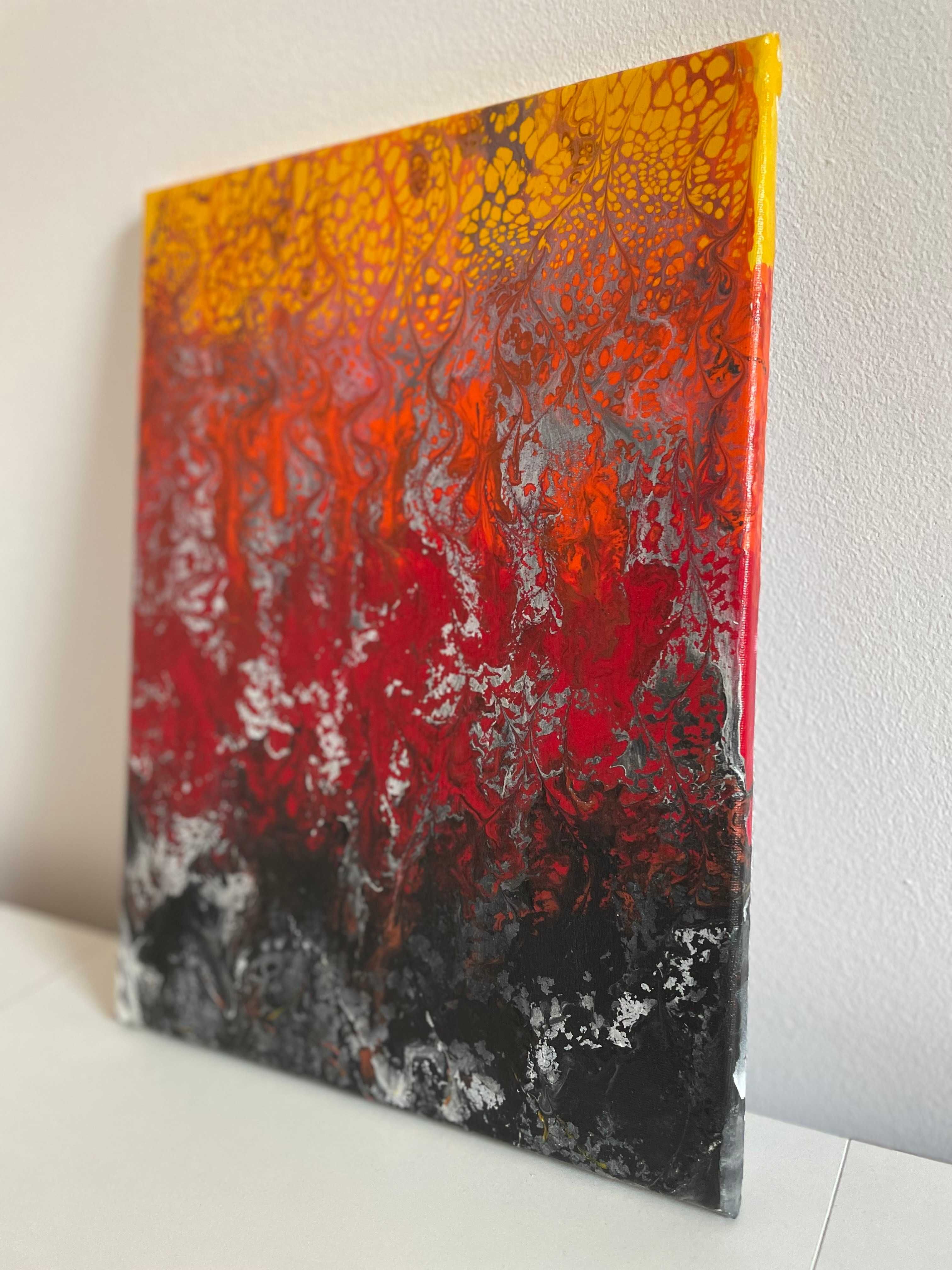Obraz akrylowy "Fireplace" Sophie Sanguis 30x40