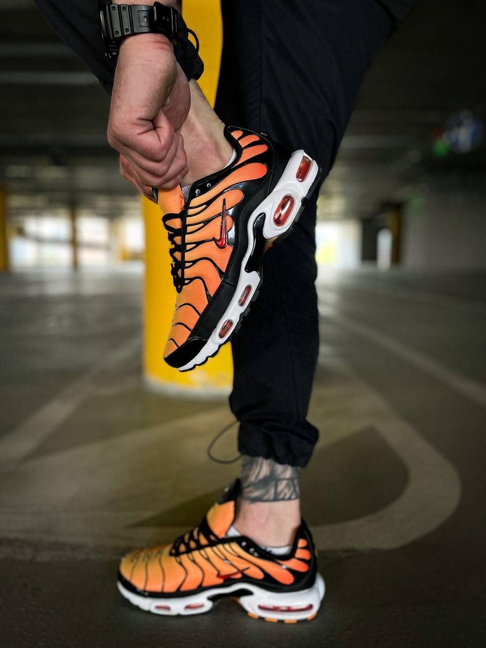 ВСТИГНИ! Кросівки чоловічі Nike Air Max TN Orange Tiger | Найк ТН