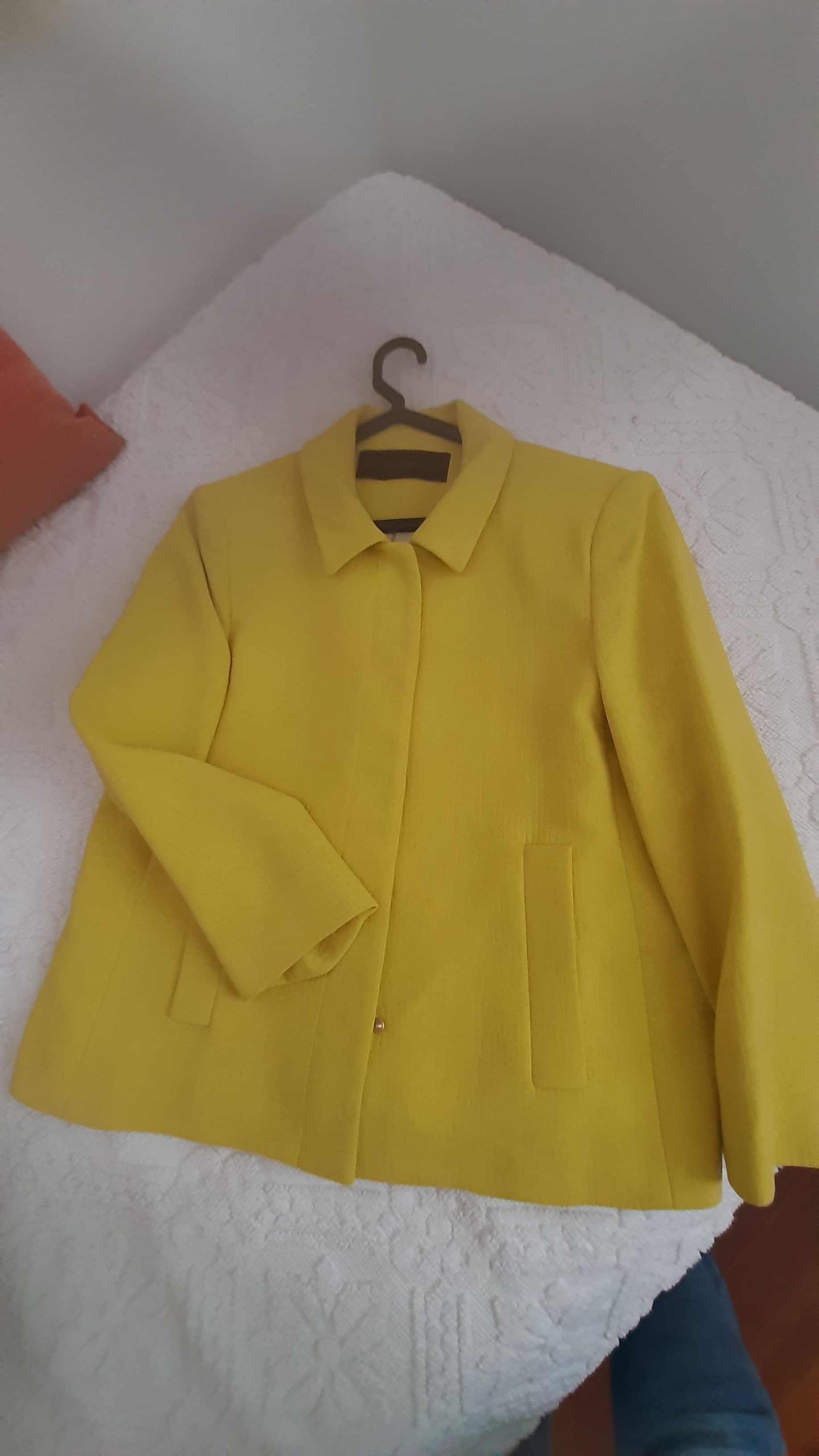 Casaco Zara L Amarelo